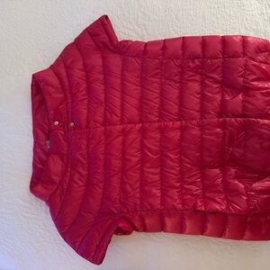 Fuchsia Herno Cap-Sleeved Vest.  Only worn 2x!
